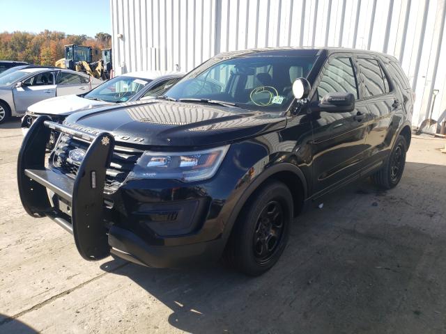 1FM5K8AT7GGC37234 - 2016 FORD EXPLORER POLICE INTERCEPTOR BLACK photo 9