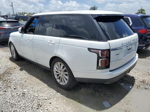 SALGS2SV6JA389812 - 2018 LAND ROVER RANGE ROVE HSE WHITE photo 2