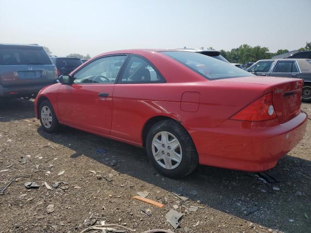 1HGEM22184L028615 - 2004 HONDA CIVIC DX VP Qırmızı foto 2