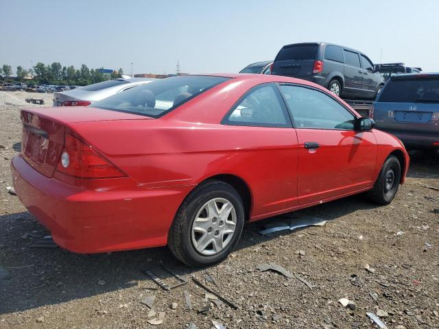 1HGEM22184L028615 - 2004 HONDA CIVIC DX VP Qırmızı foto 3