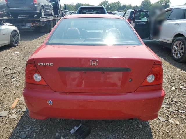 1HGEM22184L028615 - 2004 HONDA CIVIC DX VP Qırmızı foto 6
