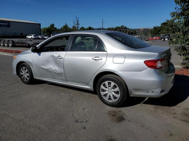 JTDBU4EE5B9166084 - 2011 TOYOTA COROLLA BASE SILVER photo 2