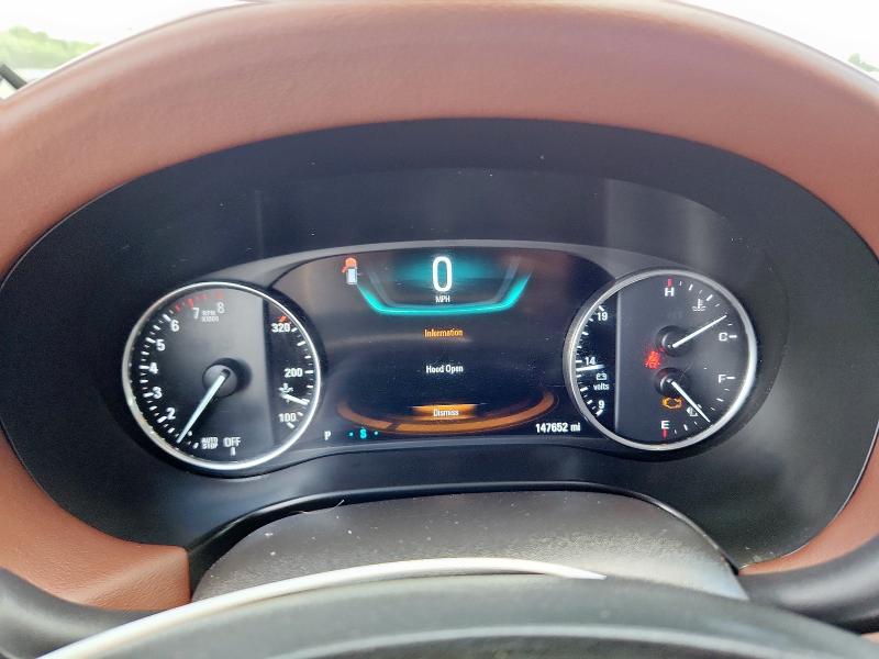 5GAEVCKWXJJ188937 - 2018 BUICK ENCLAVE AVENIR GRAY photo 9