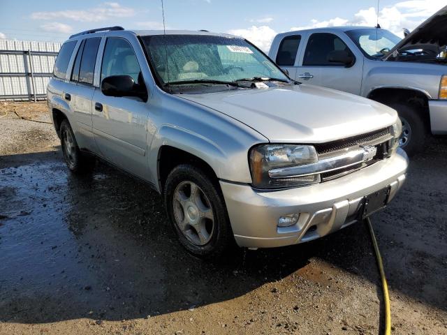 1GNDT13S282172968 - 2008 CHEVROLET TRAILBLAZE LS SILVER photo 1