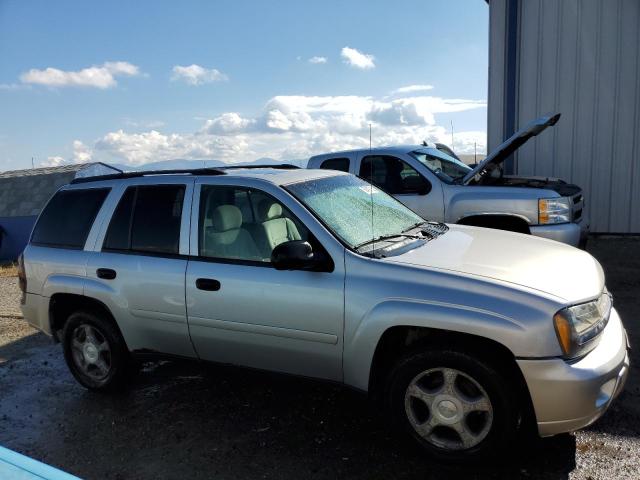 1GNDT13S282172968 - 2008 CHEVROLET TRAILBLAZE LS SILVER photo 9