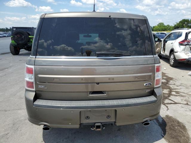 2FMHK6C80DBD21151 - 2013 FORD FLEX SEL GRAY photo 6