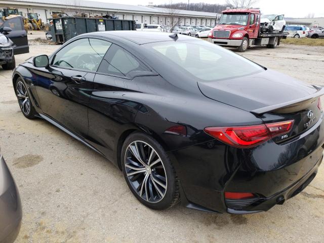 JN1CV7EL4HM320553 - 2017 INFINITI Q60 BASE BLACK photo 3