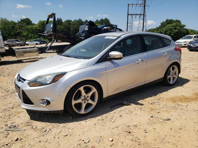 1FAHP3N24CL419844 - 2012 FORD FOCUS TITANIUM GRAY photo 1