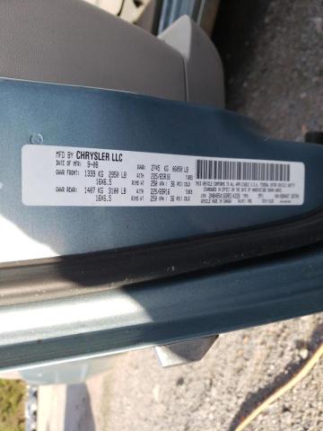 2A8HR54169R514228 - 2009 CHRYSLER TOWN & COU TOURING ლურჯი ფოტო 10