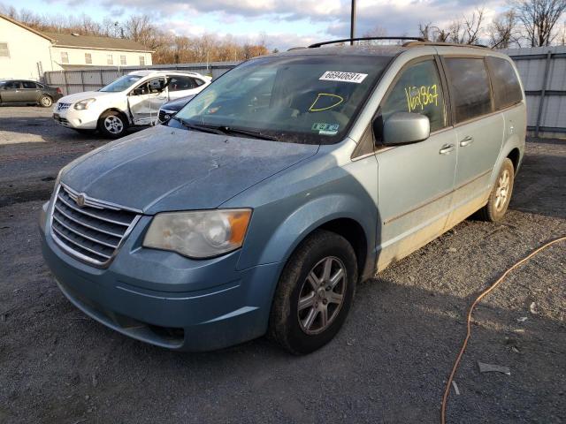 2A8HR54169R514228 - 2009 CHRYSLER TOWN & COU TOURING ლურჯი ფოტო 2