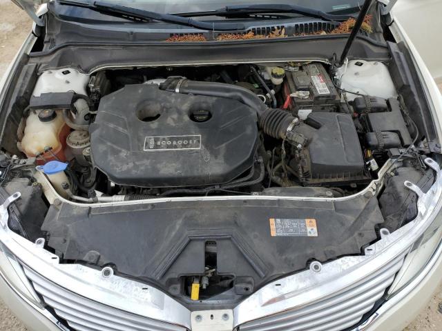 3LN6L2G98DR823245 - 2013 LINCOLN MKZ CREAM photo 11