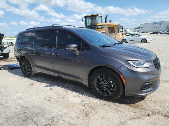 2C4RC1BG5MR592909 - 2021 CHRYSLER PACIFICA TOURING L GRAY photo 4