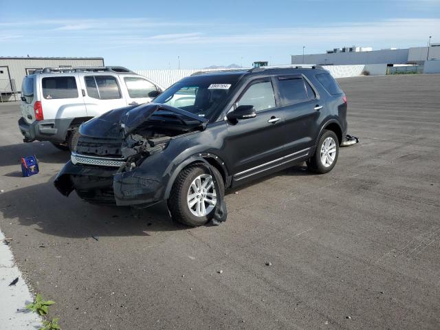 1FM5K8D82EGB38924 - 2014 FORD EXPLORER XLT BLACK photo 1