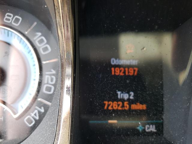 1G4GE5EV4AF165870 - 2010 BUICK LACROSSE CXS RED photo 8