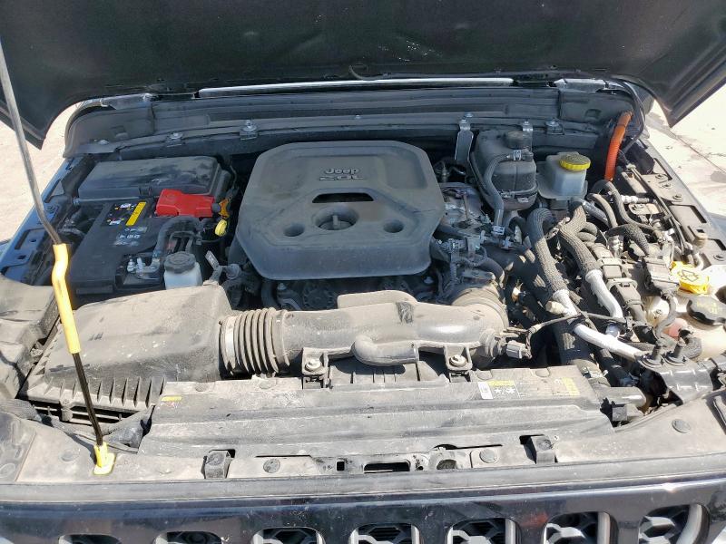 1C4JJXP63NW177974 - 2022 JEEP WRANGLER U SAHARA 4XE BLACK photo 12