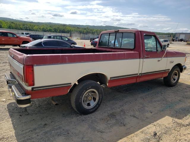 1FTDF15Y7MNA78479 - 1991 FORD F150 RED photo 3