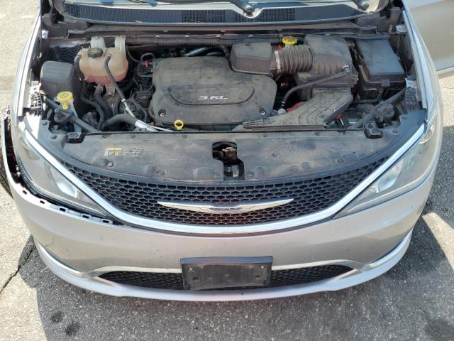 2C4RC1BG7HR533558 - 2017 CHRYSLER PACIFICA TOURING L SILVER photo 12