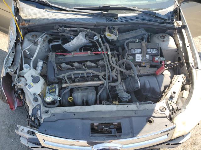 1FAHP33N08W217070 - 2008 FORD FOCUS SE SILVER photo 11