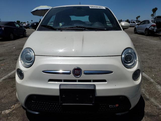 3C3CFFGE4GT180357 - 2016 FIAT 500 ELECTRIC WHITE photo 5