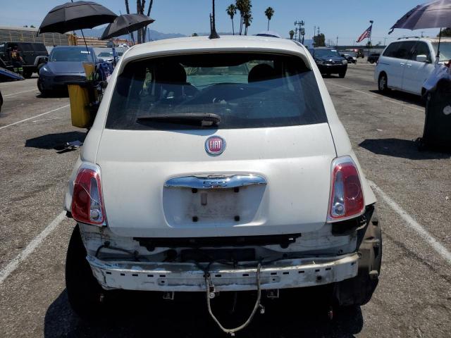 3C3CFFGE4GT180357 - 2016 FIAT 500 ELECTRIC WHITE photo 6