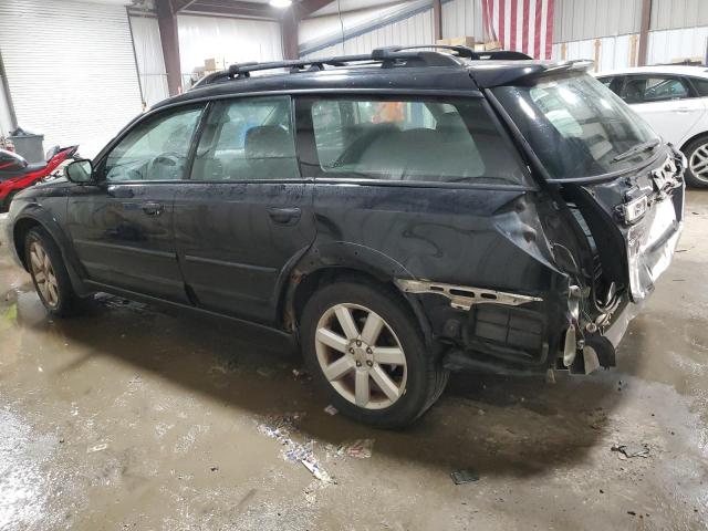 4S4BP61C587327749 - 2008 SUBARU OUTBACK 2.5I BLACK photo 2