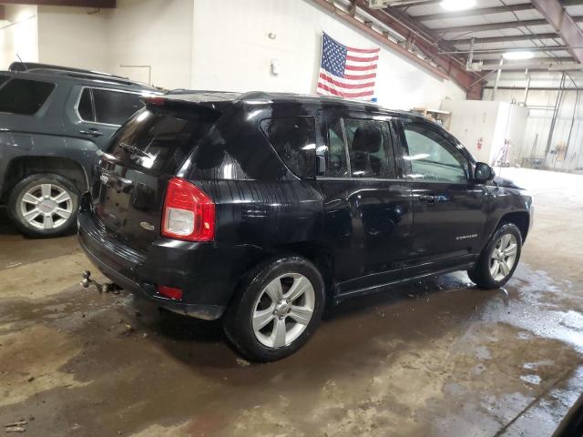 1C4NJCAB2CD660011 - 2012 JEEP COMPASS BLACK photo 3