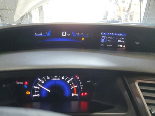 2HGFB2F82DH537355 - 2013 HONDA CIVIC EX 银色 照片 9