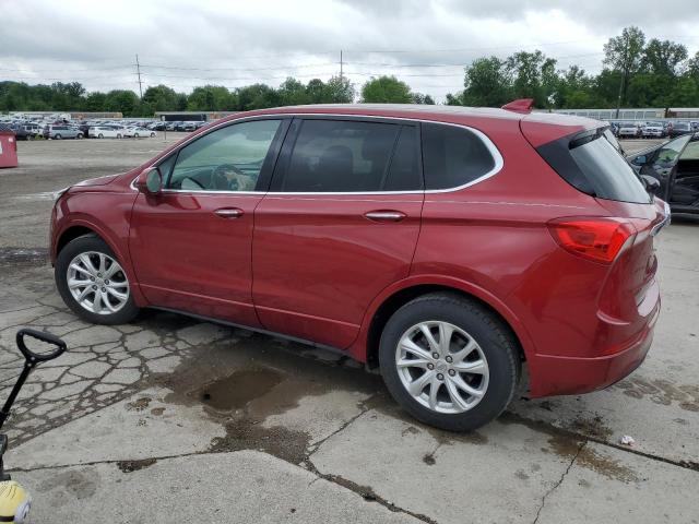 LRBFXBSA6LD047553 - 2020 BUICK ENVISION PREFERRED RED photo 2