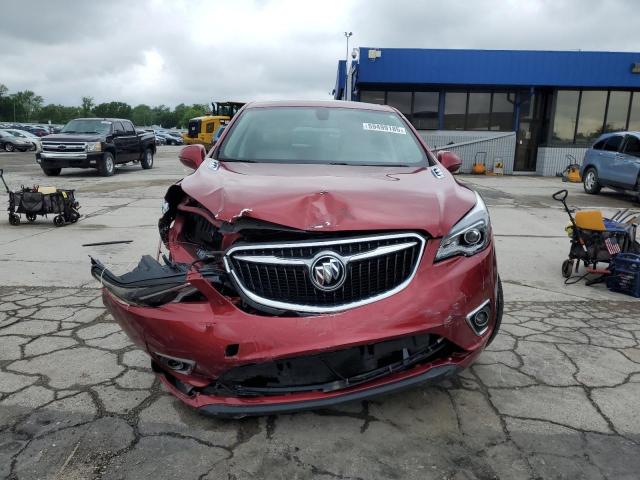 LRBFXBSA6LD047553 - 2020 BUICK ENVISION PREFERRED RED photo 5