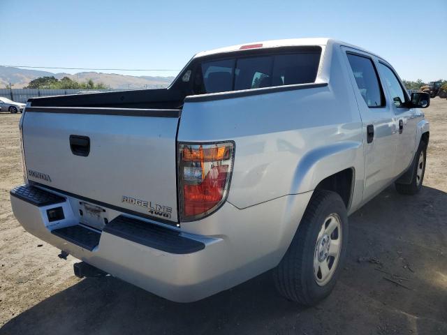 2HJYK162X6H573273 - 2006 HONDA RIDGELINE RT SILVER photo 3