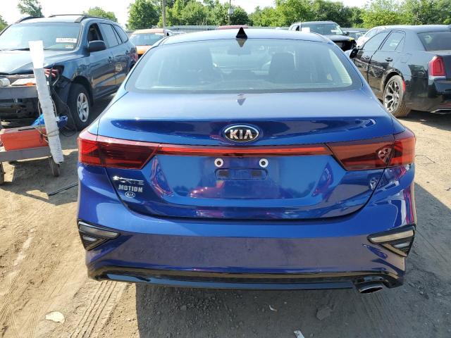 3KPF24AD0KE048265 - 2019 KIA FORTE FE BLUE photo 6