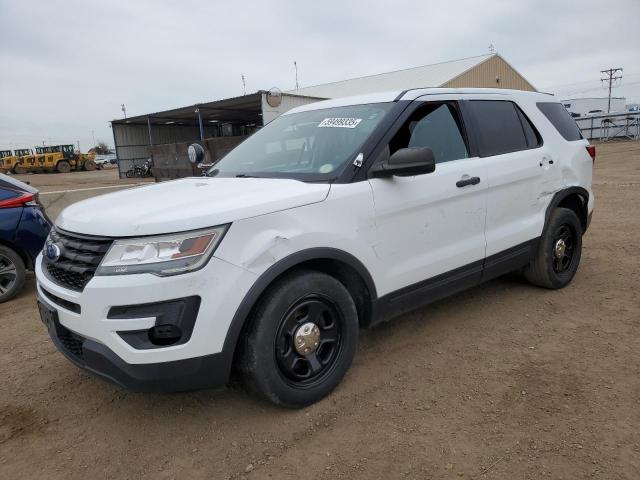 1FM5K8ARXKGB14475 - 2019 FORD EXPLORER POLICE INTERCEPTOR თეთრი ფოტო 1