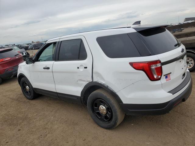 1FM5K8ARXKGB14475 - 2019 FORD EXPLORER POLICE INTERCEPTOR თეთრი ფოტო 2