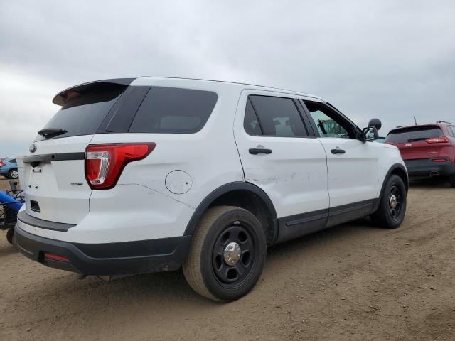 1FM5K8ARXKGB14475 - 2019 FORD EXPLORER POLICE INTERCEPTOR თეთრი ფოტო 3