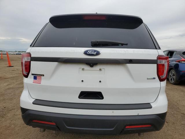 1FM5K8ARXKGB14475 - 2019 FORD EXPLORER POLICE INTERCEPTOR თეთრი ფოტო 6