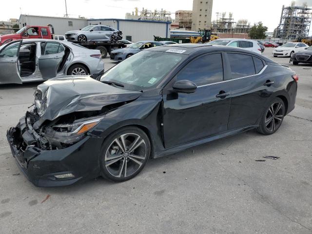 3N1AB8DV2LY258259 - 2020 NISSAN SENTRA SR BLACK photo 1