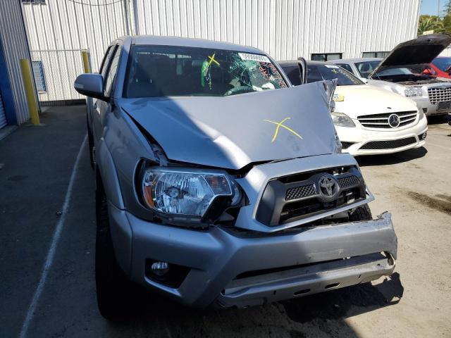 5TFJU4GN7FX085047 - 2015 TOYOTA TACOMA DOUBLE CAB PRERUNNER SILVER photo 5