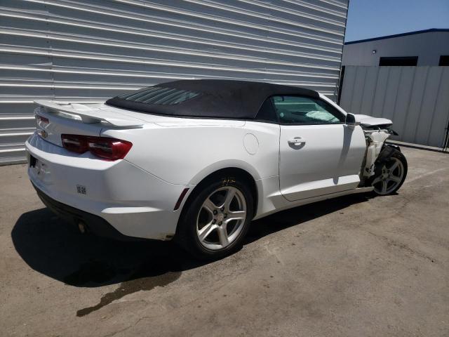 1G1FB3DX2L0105049 - 2020 CHEVROLET CAMARO LS WHITE photo 3