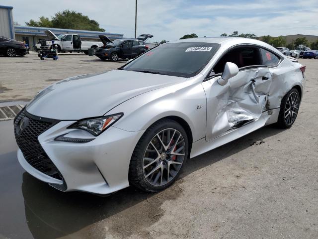 JTHHE5BCXG5012337 - 2016 LEXUS RC 350 SILVER photo 1