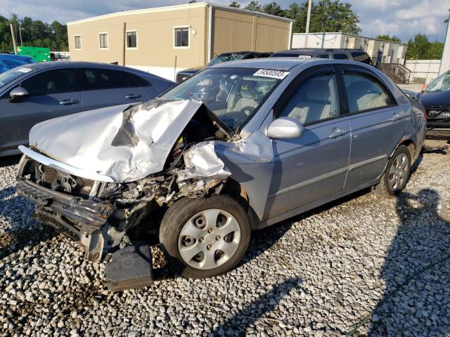 KNAFE121675453055 - 2007 KIA SPECTRA EX SILVER photo 1