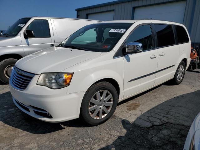 2C4RC1CG4CR124666 - 2012 CHRYSLER TOWN & COU TOURING L WHITE photo 1