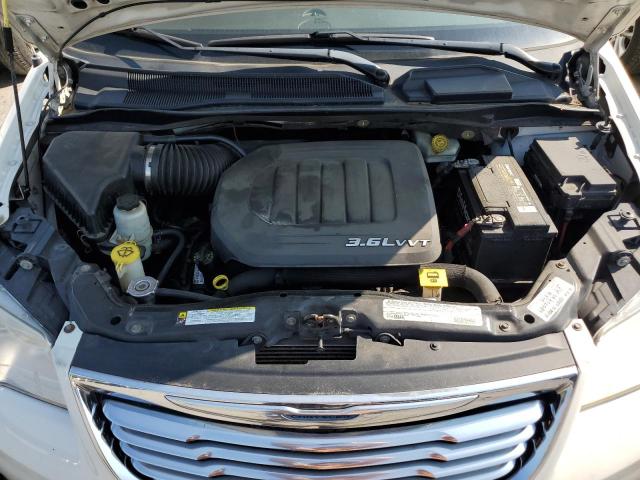 2C4RC1CG4CR124666 - 2012 CHRYSLER TOWN & COU TOURING L WHITE photo 12