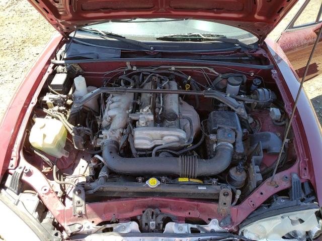 JM1NB353530305938 - 2003 MAZDA MX-5 MIATA BASE BURGUNDY photo 11