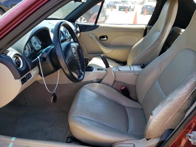 JM1NB353530305938 - 2003 MAZDA MX-5 MIATA BASE BURGUNDY photo 7