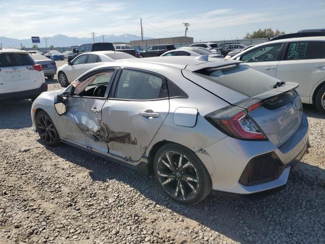 SHHFK7H90JU216030 - 2018 HONDA CIVIC SPORT TOURING SILVER photo 2