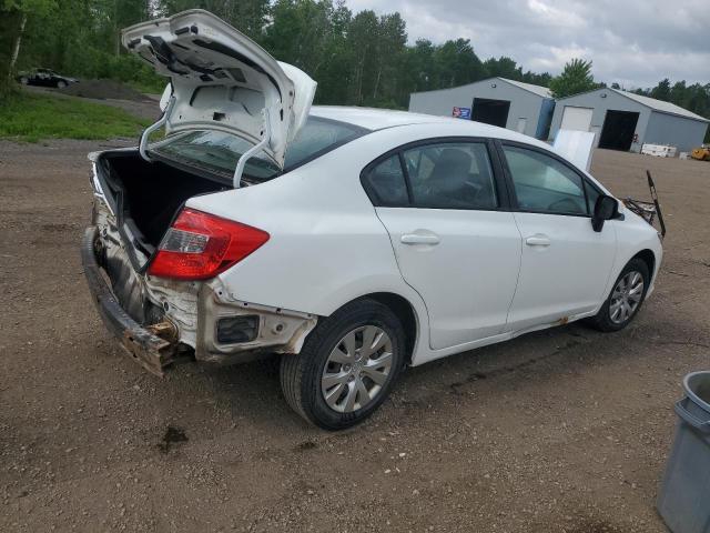 2HGFB2F43CH118524 - 2012 HONDA CIVIC LX 白色 照片 3