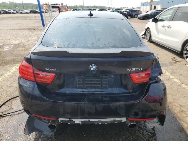 WBA4B3C58GG528761 - 2016 BMW 435 XI GRAN COUPE BLUE photo 6