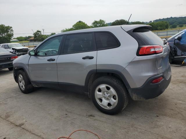 1C4PJMAB6HW664217 - 2017 JEEP CHEROKEE SPORT SILVER photo 2