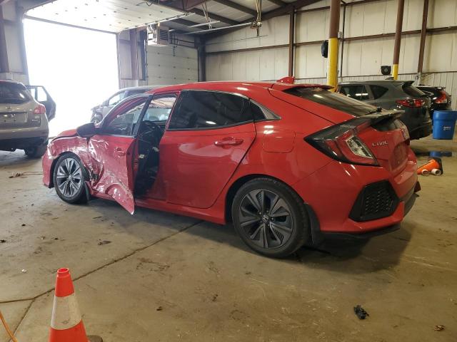 SHHFK7H83JU201027 - 2018 HONDA CIVIC EXL წითელი ფოტო 2