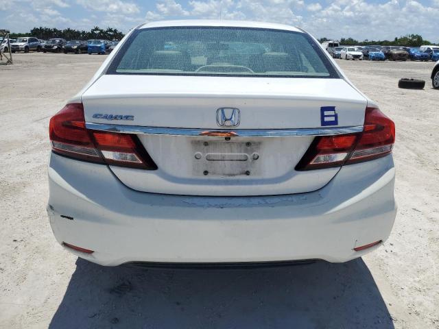 19XFB2F91FE058639 - 2015 HONDA CIVIC EXL WHITE photo 6